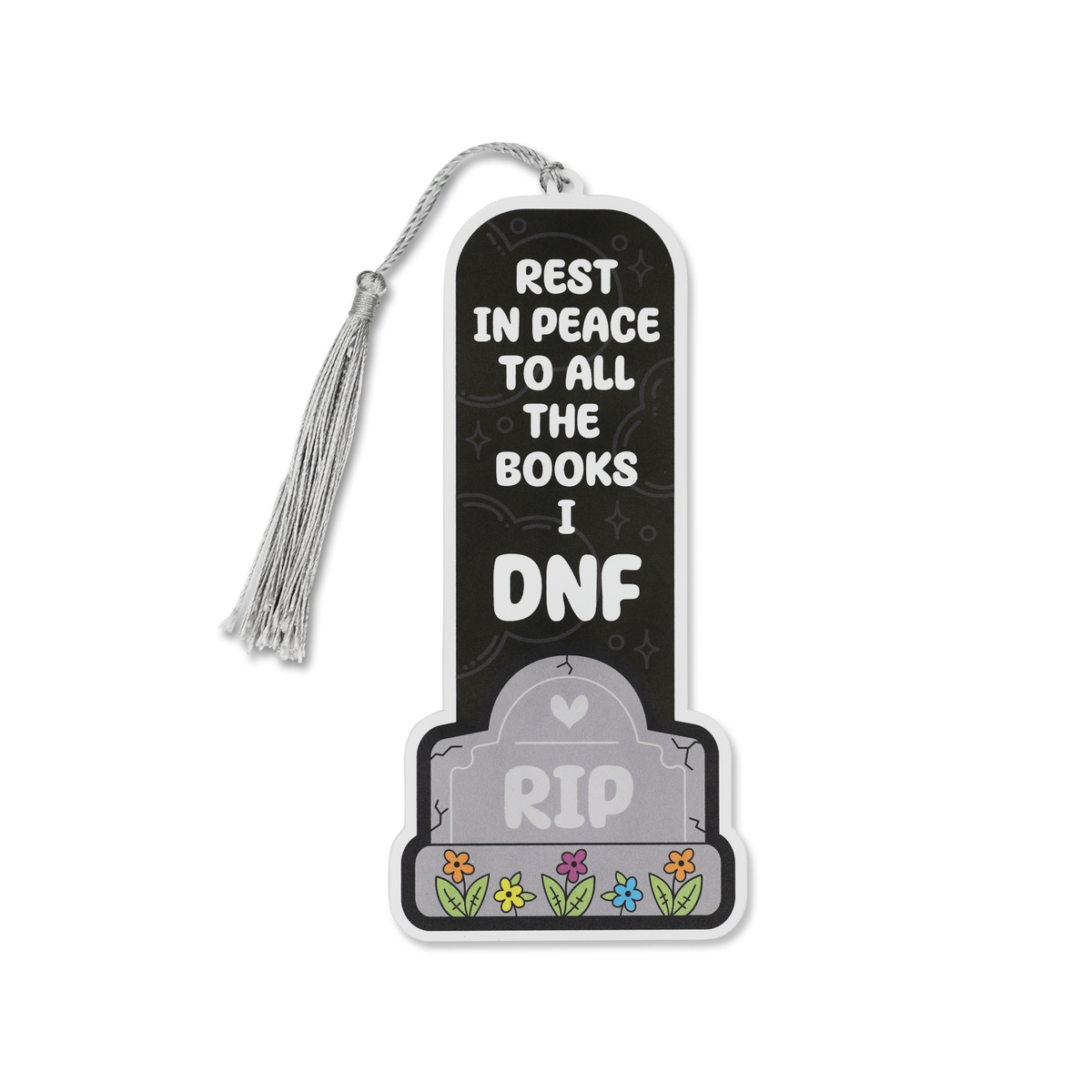 Book-shaped bookmark with &