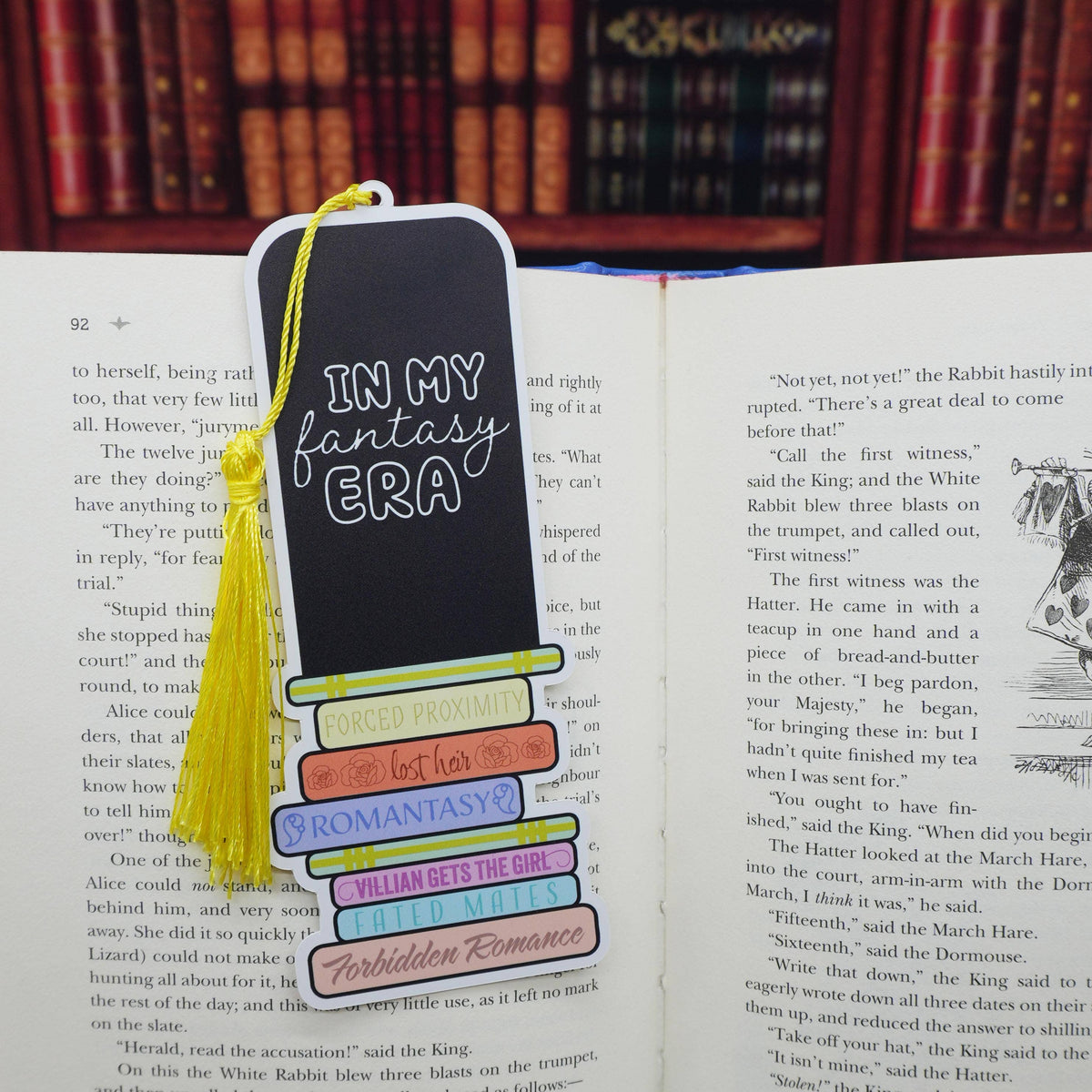 Bookmark with text &