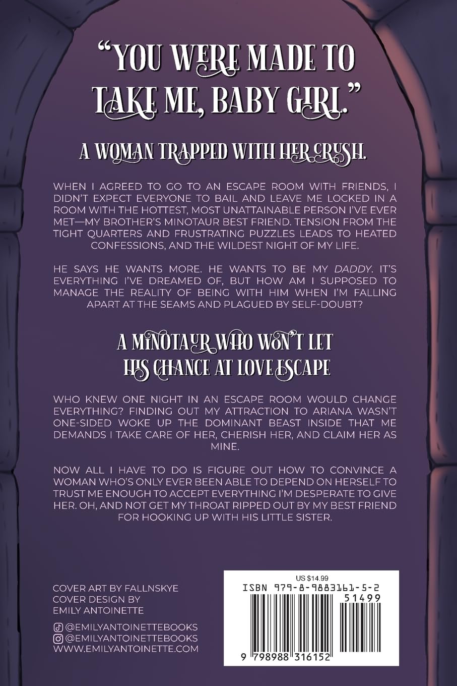 Escaping the Friendzone: A Daddy Dom Minotaur Romance | Signed by Author