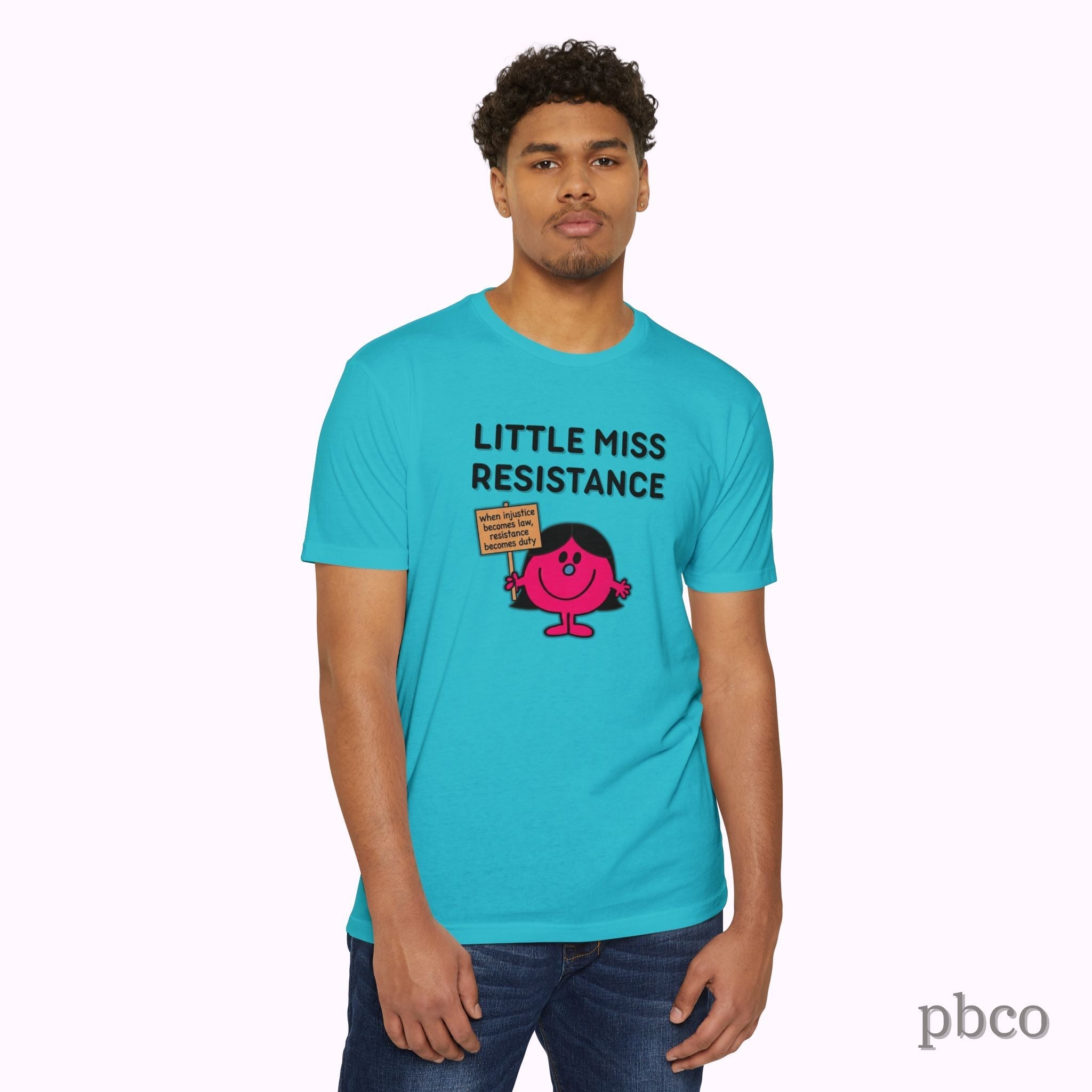 Little Miss Resistance T-Shirt — Feminist Protest Graphic Tee