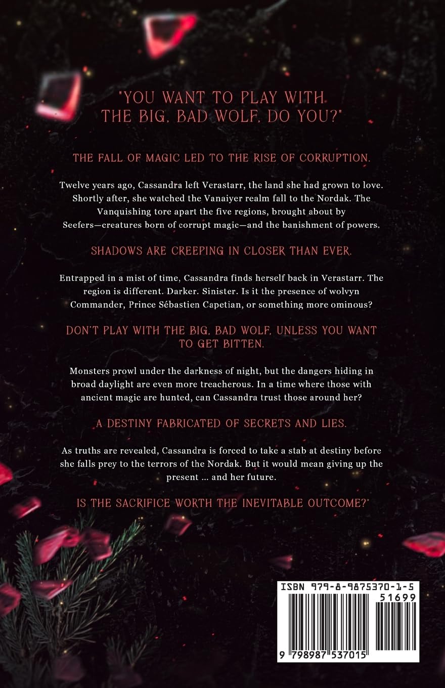 Beneath the Shatter | Signed by Author | Black Stained Edges