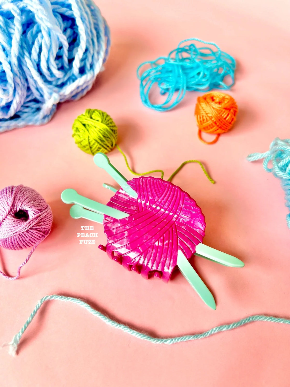 Yarn Crafts Knitting Needles Hair Claw