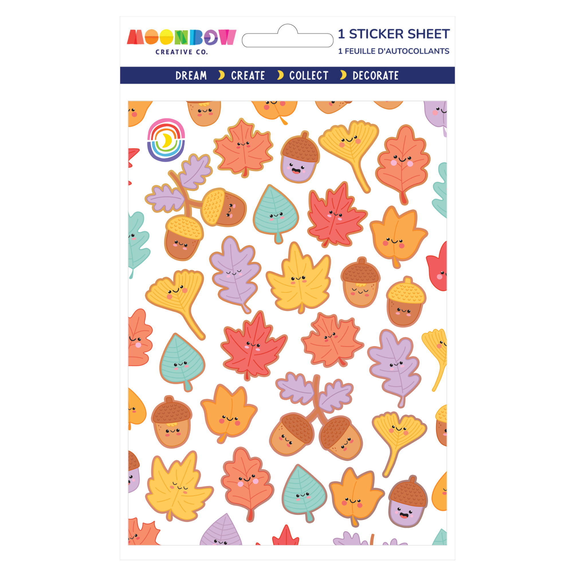 Autumn Hugs sticker sheet