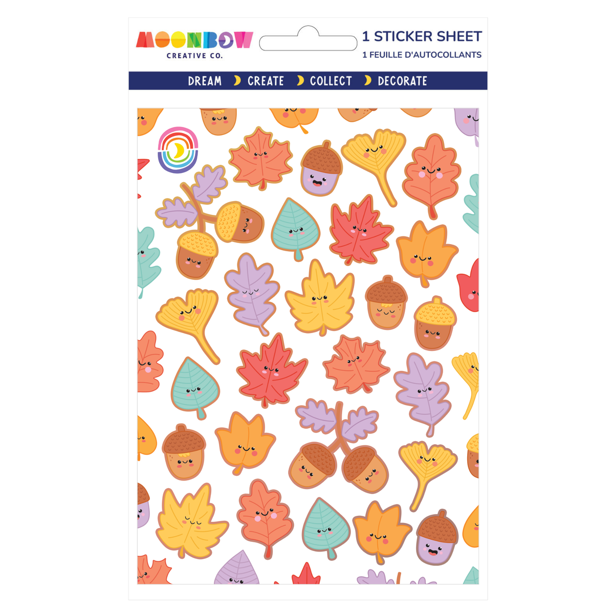 Autumn Hugs sticker sheet