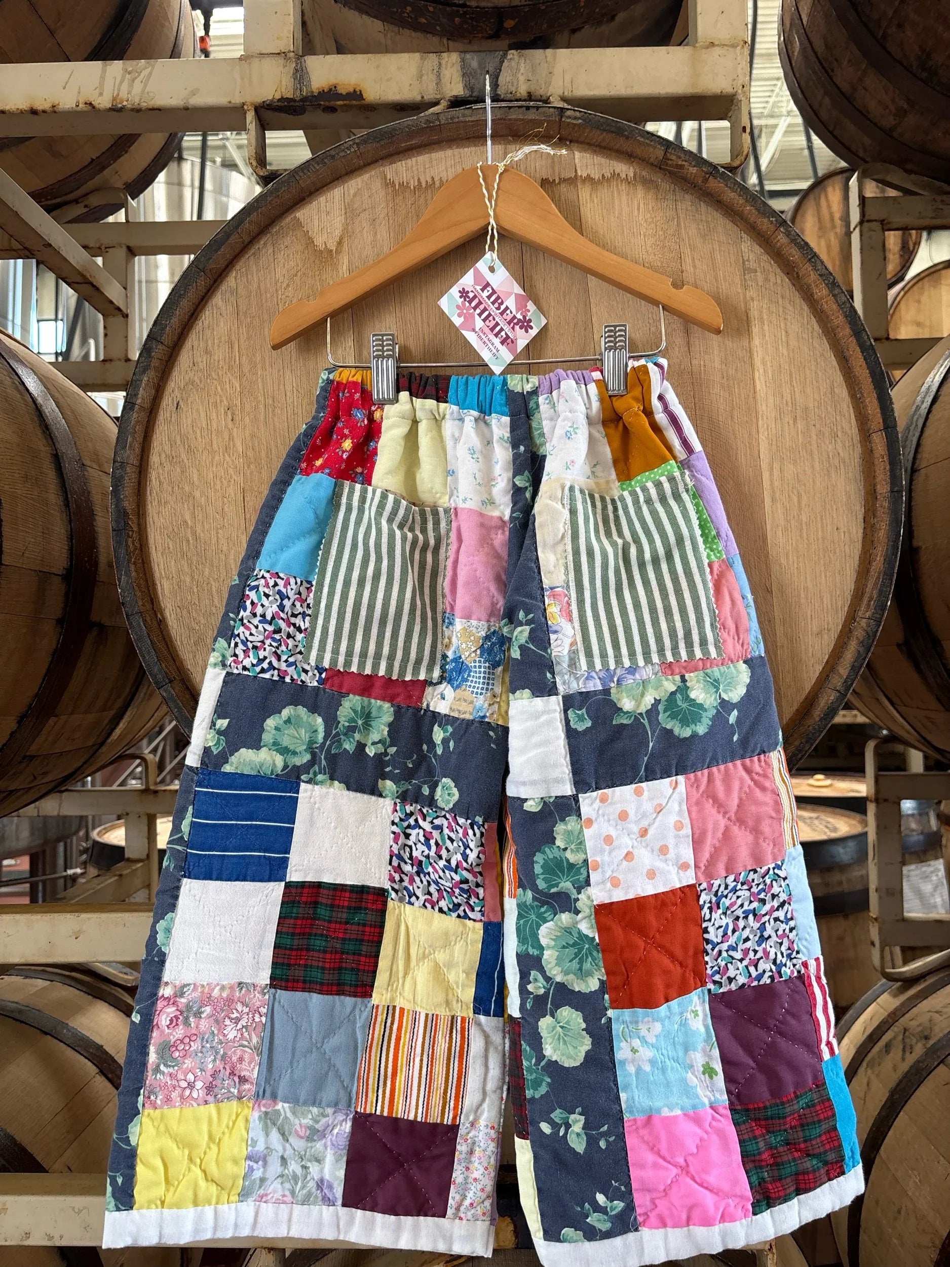 Toddler quilted pants