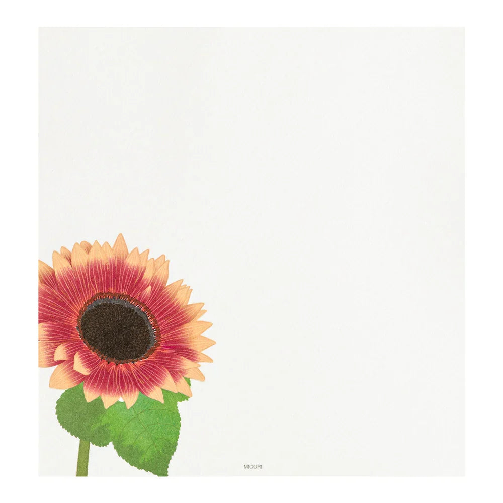 Sunflower Letterpad and Envelopes