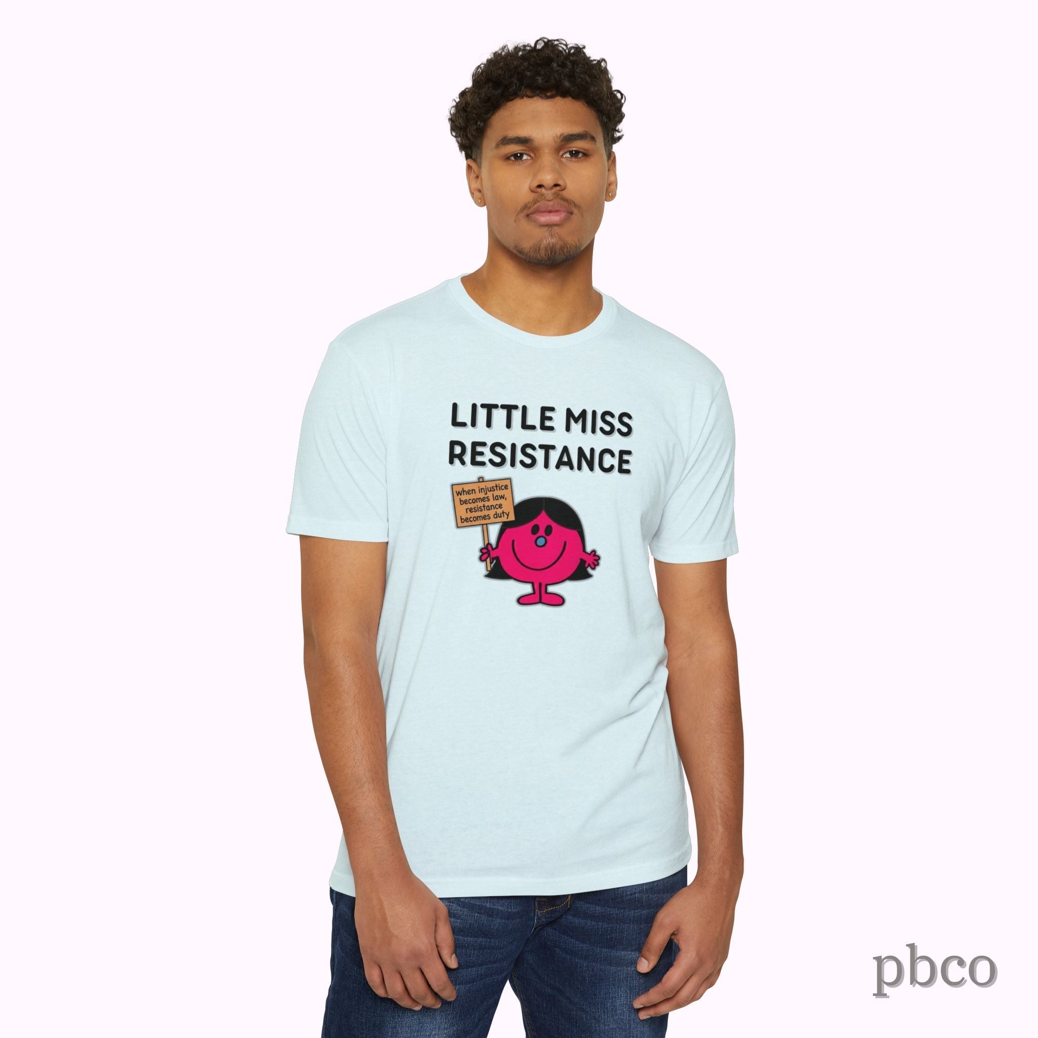 Little Miss Resistance T-Shirt — Feminist Protest Graphic Tee