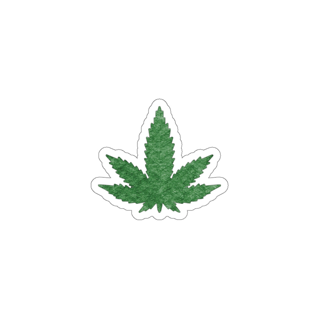 Just a Pot Leaf Sticker