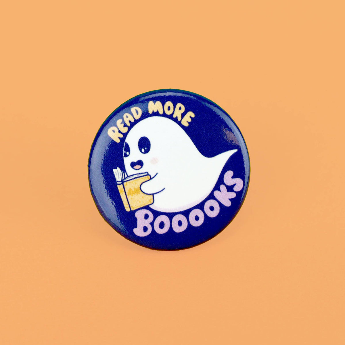 Read More Booooks Pinback Button
