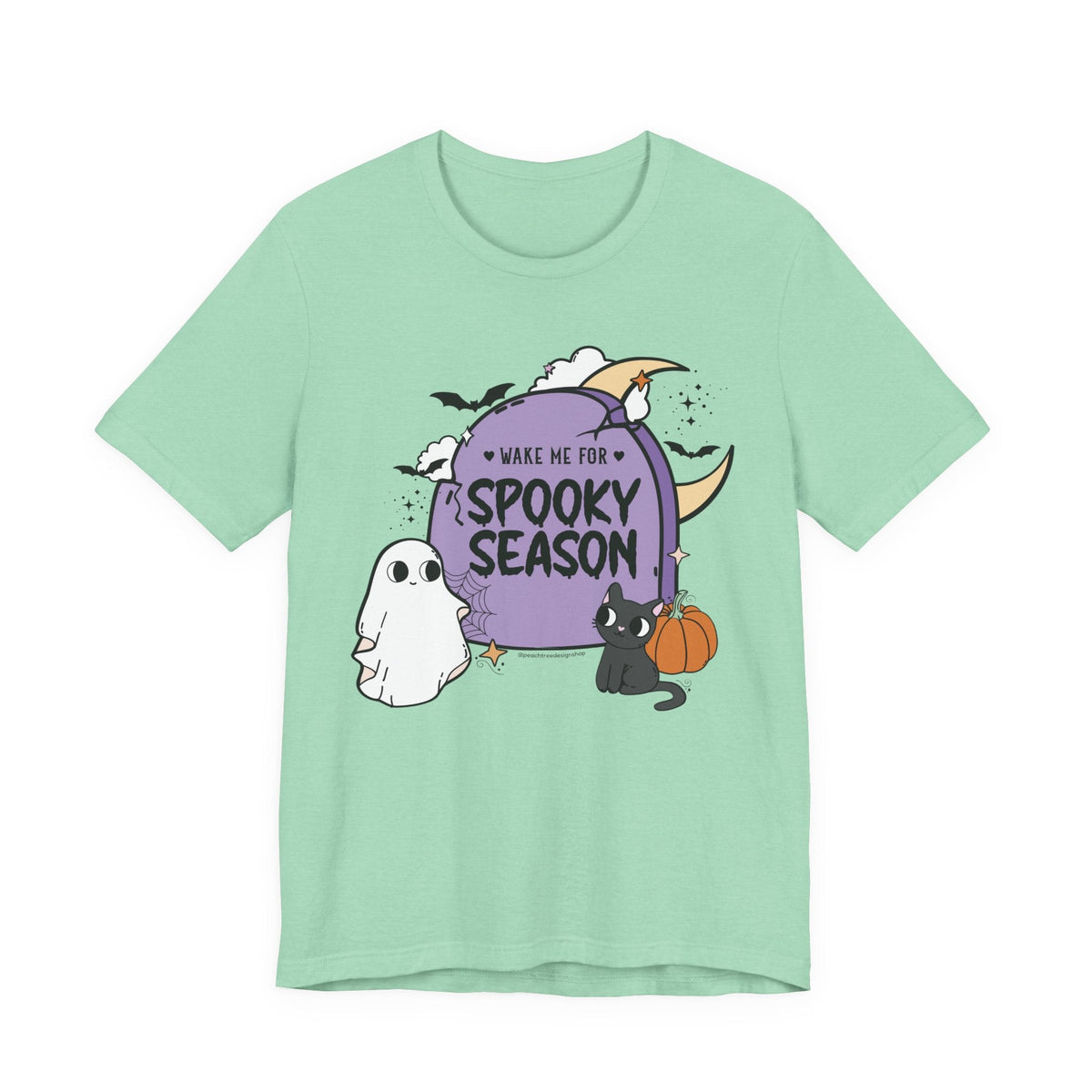 Wake Me for Spooky Season Tee - Halloween T‑Shirt