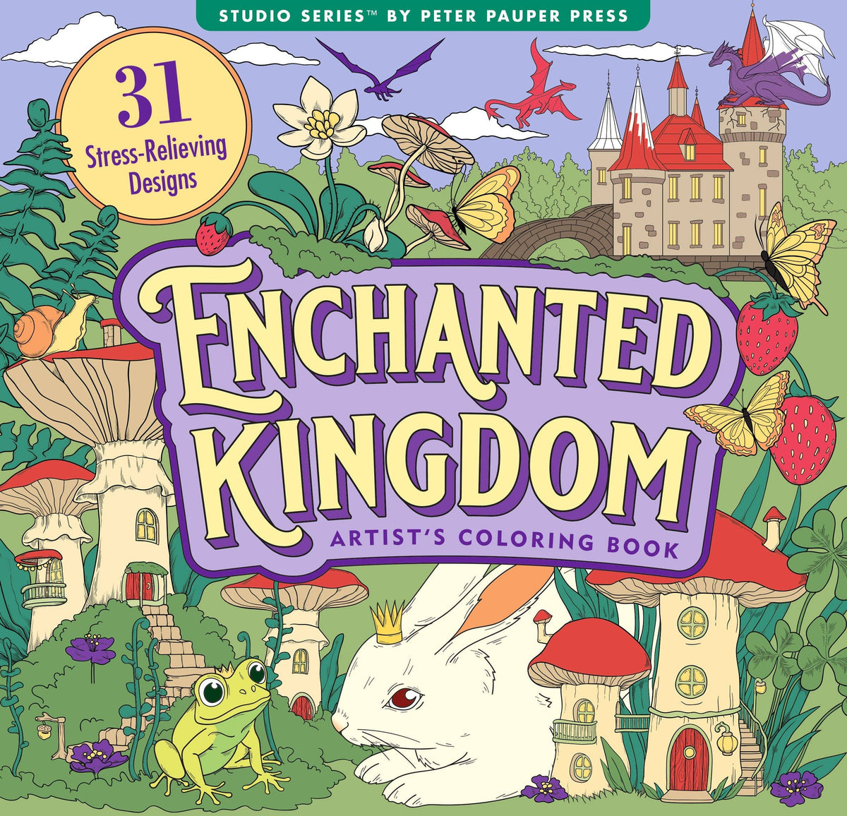 Enchanted Kingdom Adult coloring book