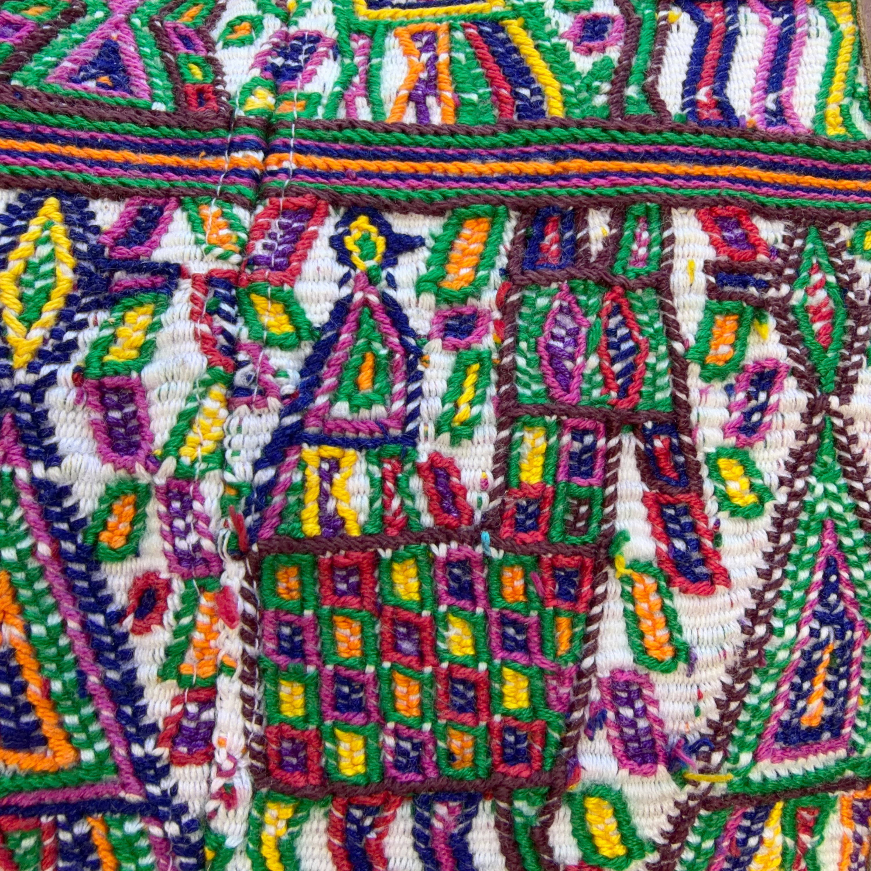 Huipil Mini-Weekender - Handwoven Travel Bag