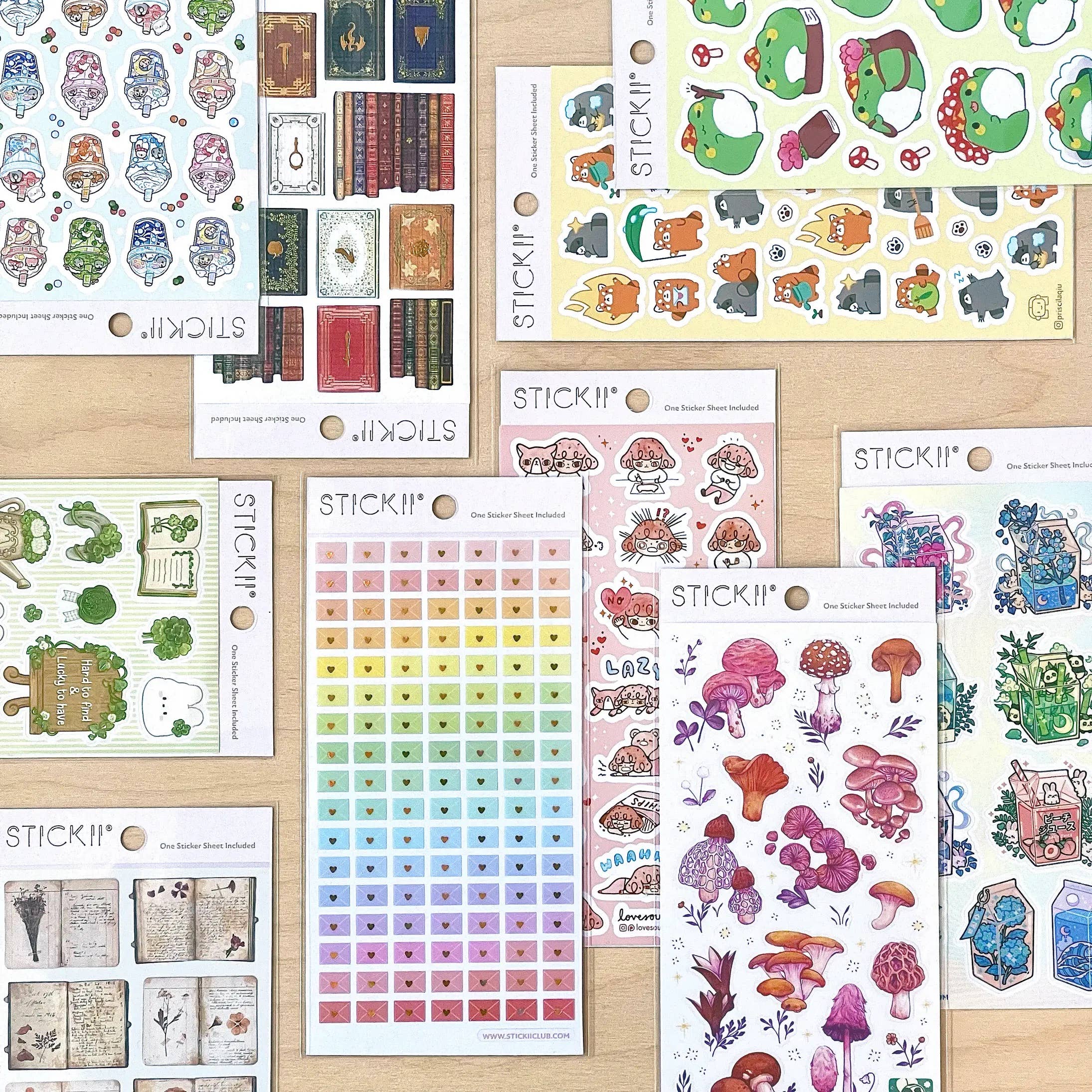 Fall Essentials Sticker Sheet