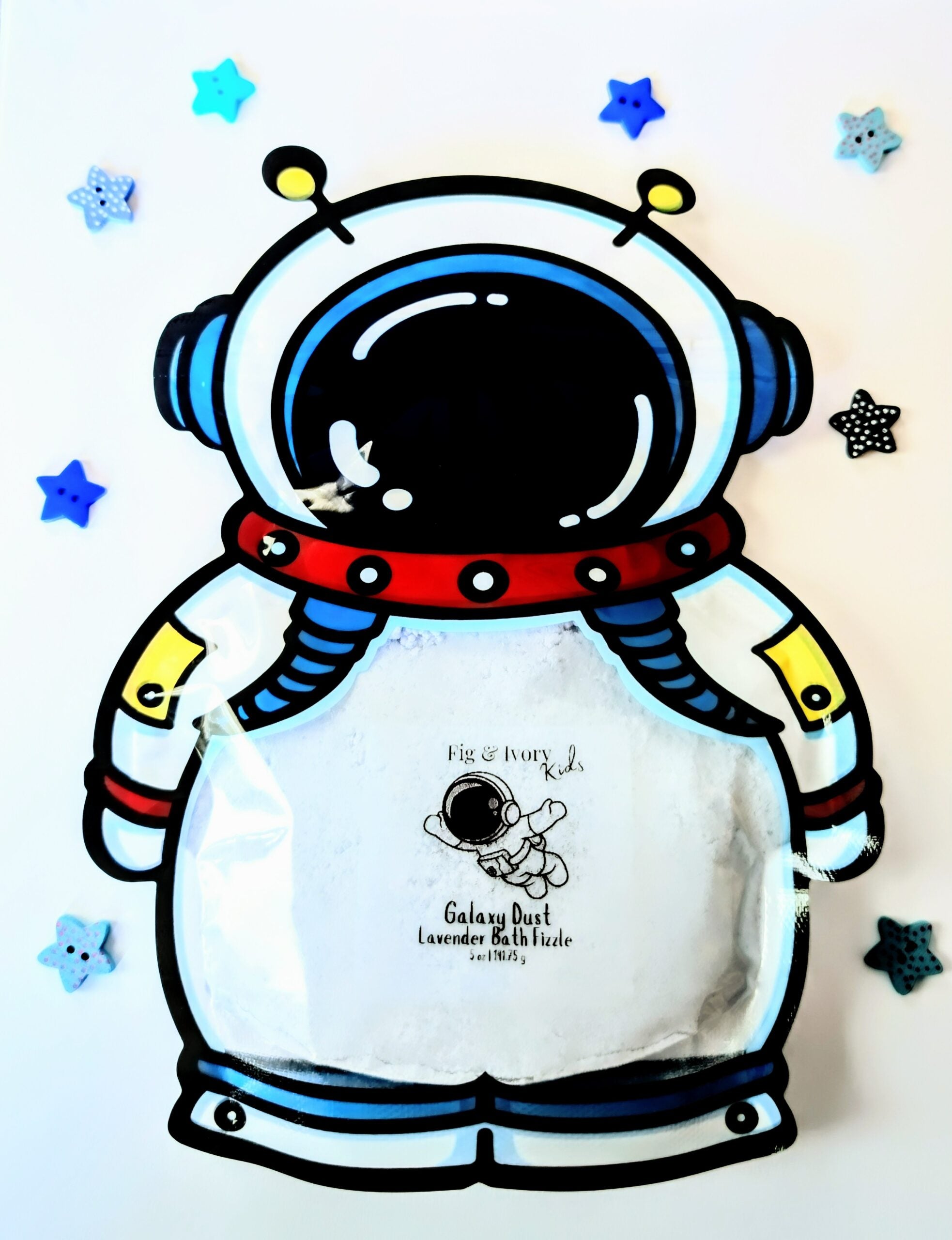 Galaxy Dust-Lavender Bath Fizzle by Fig & Ivory Kids
