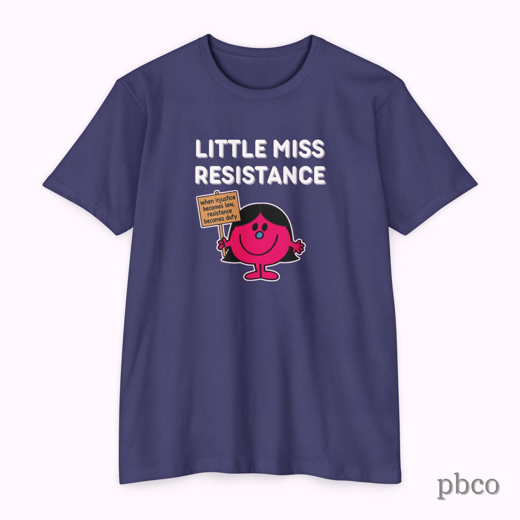 Little Miss Resistance T-Shirt — Feminist Protest Graphic Tee