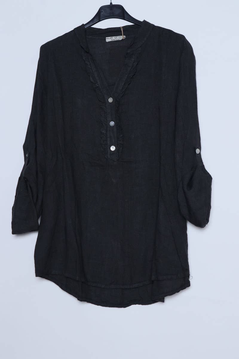 The Easy Linen Blouse