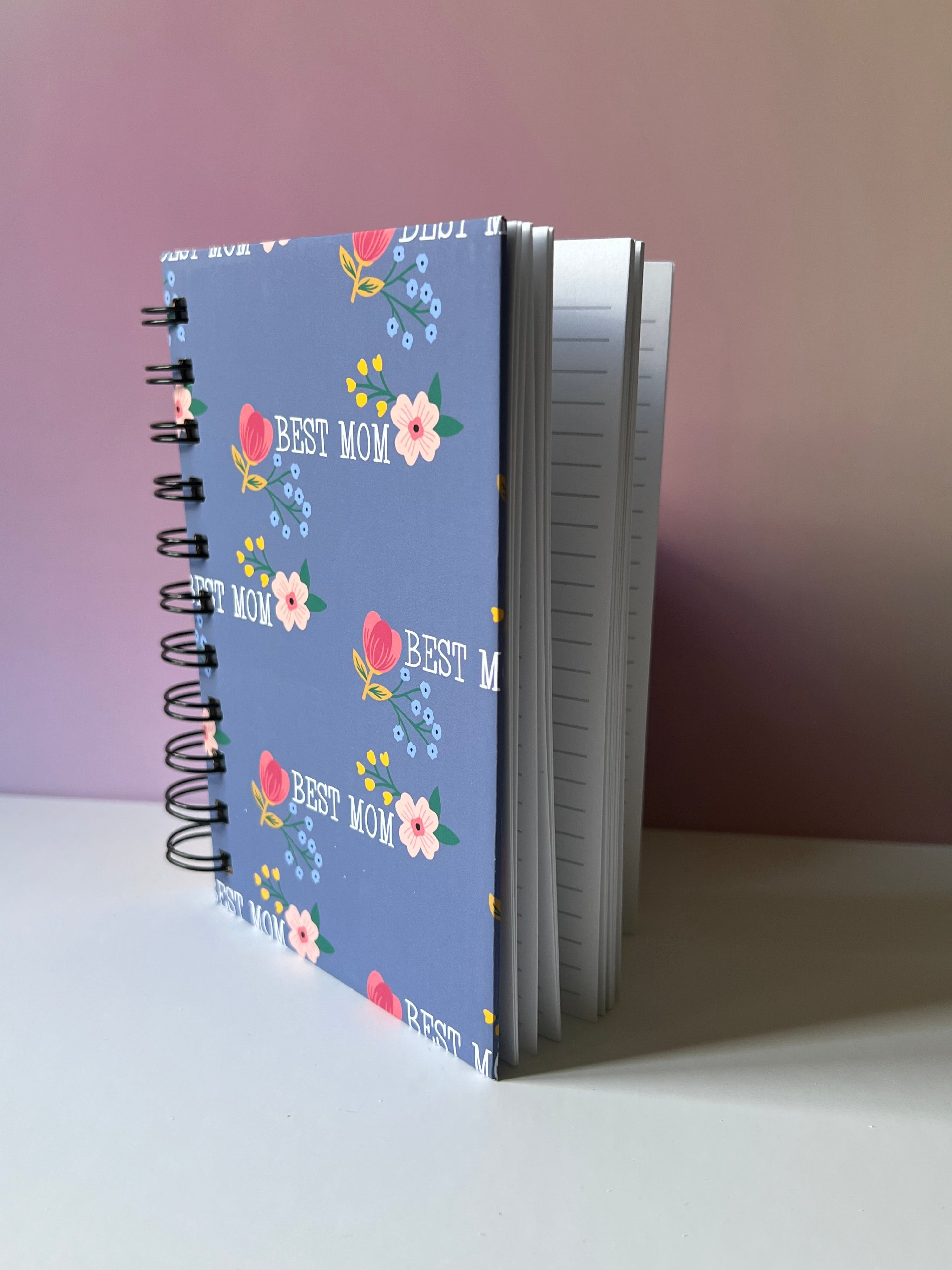 4×6" Spiral Notebooks | Mama, Black Queen & Floral Covers | Bossy Scribes