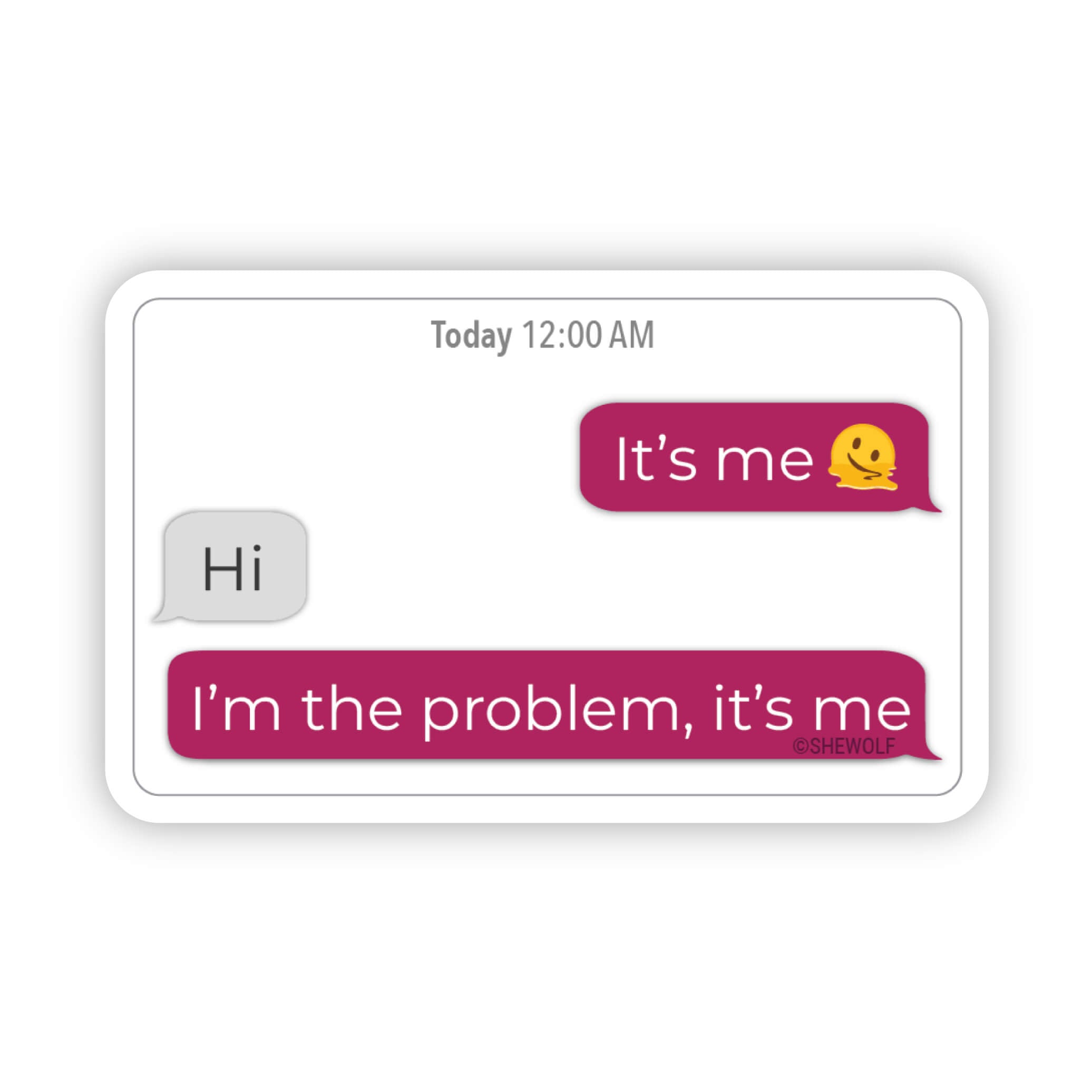 Taylor Swift Antihero Sticker