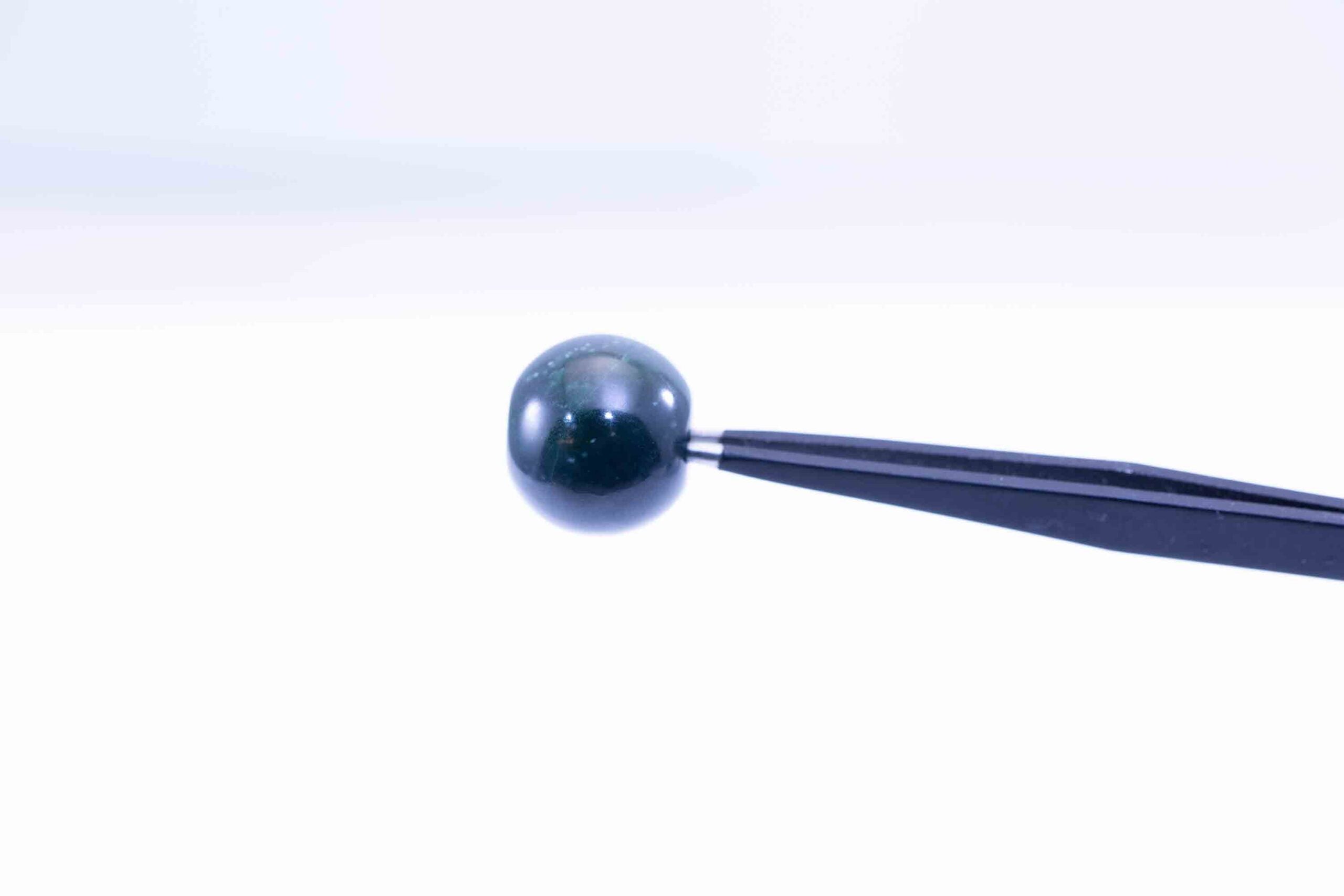 Guatemalan Imperial Green-Blue Spherical Bead