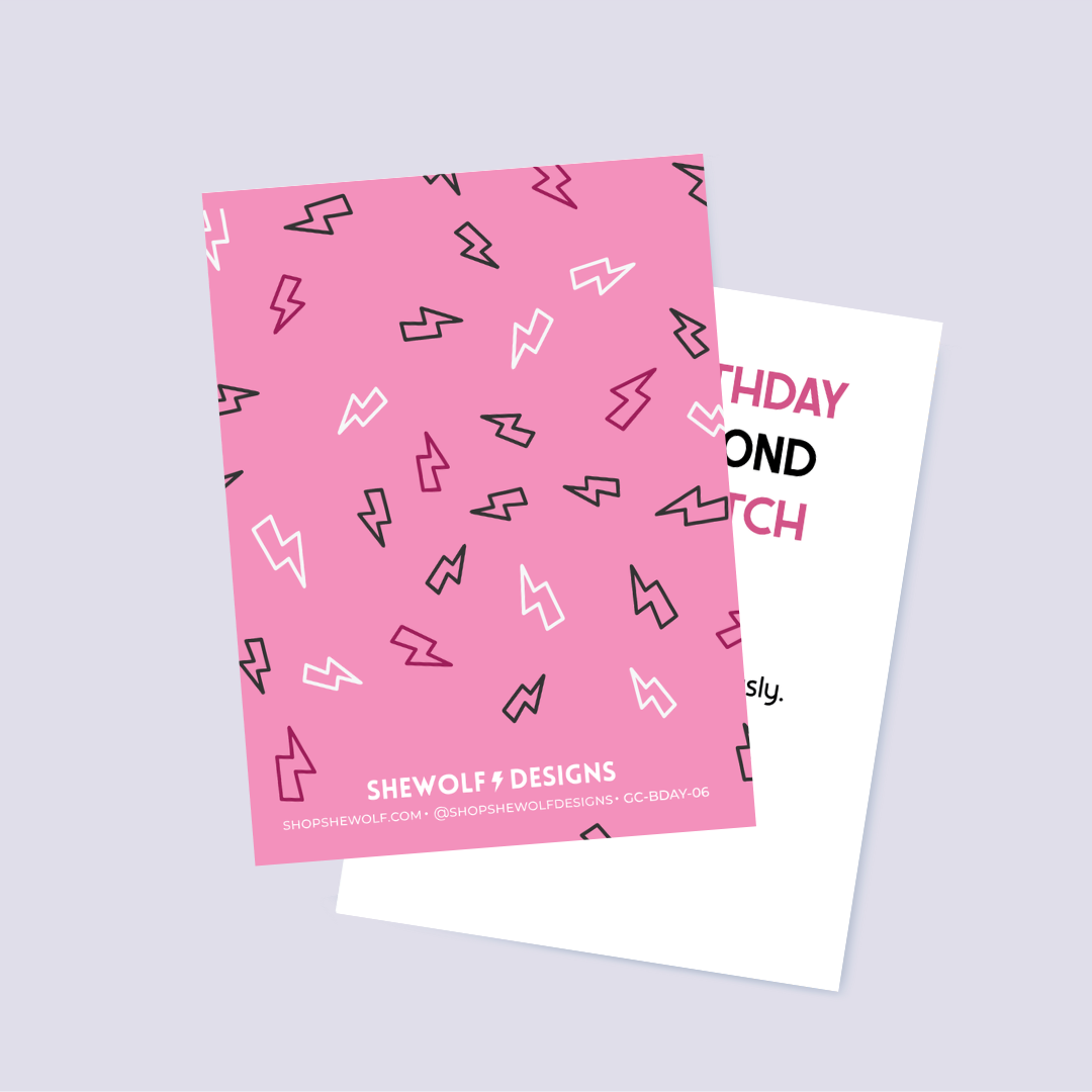 Happy Birthday Bitch! Card