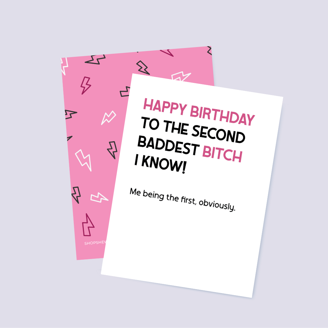 Happy Birthday Bitch! Card