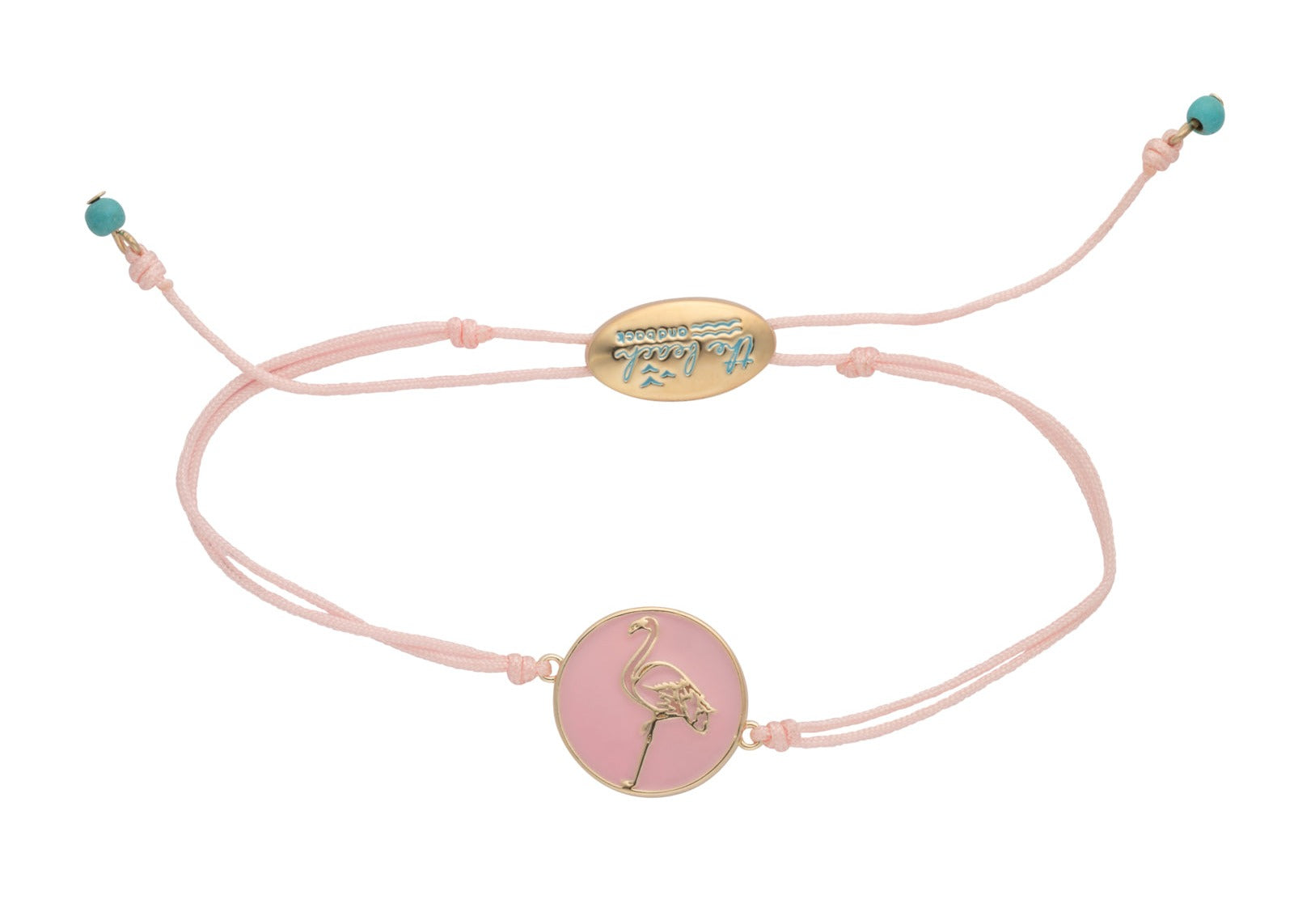 dunedin flamingo slider bracelet
