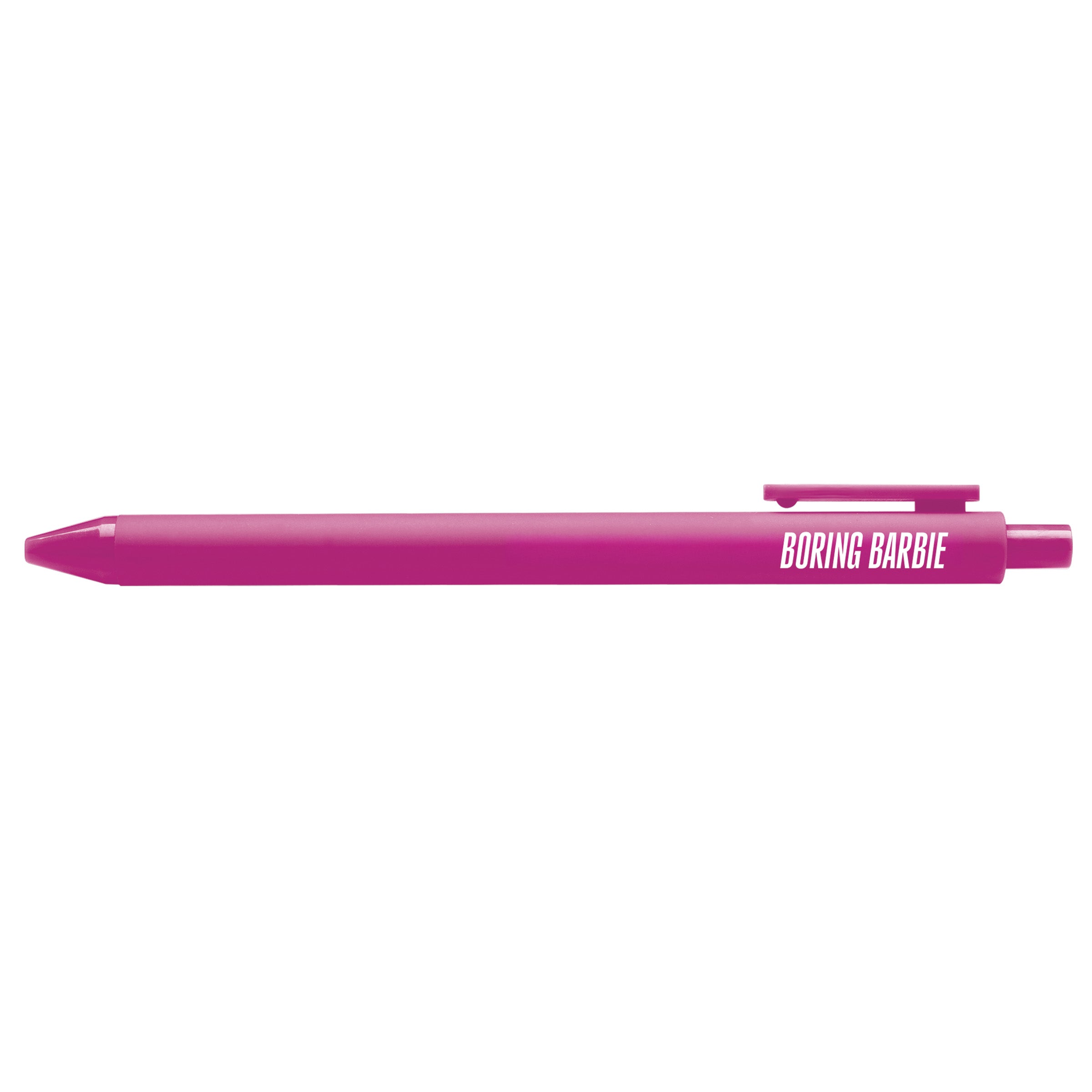 Boring Pop Star pen — pink barrel Showgirl era gel pen by MangoIllustrated