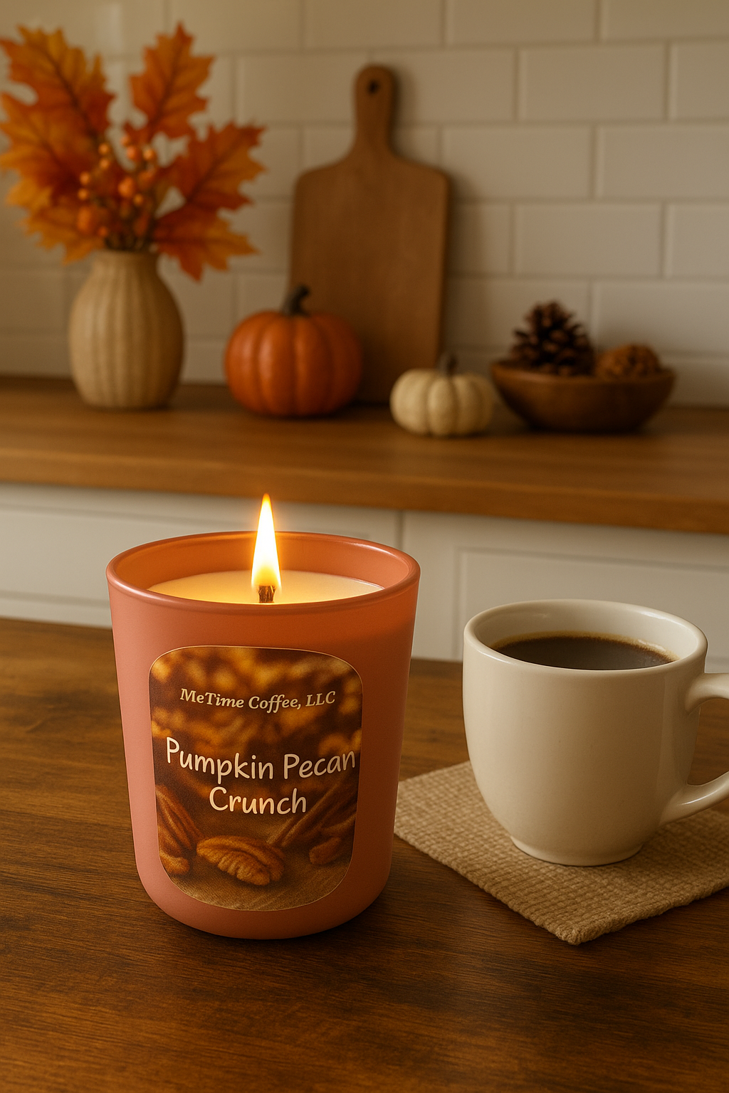 Pumpkin Pecan Dessert Candle