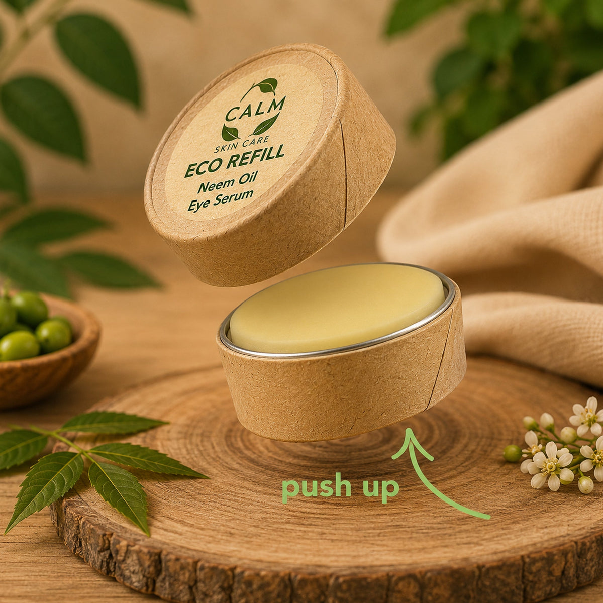 Eco REFILL - Neem Oil Eye Serum + Eye Makeup Remover