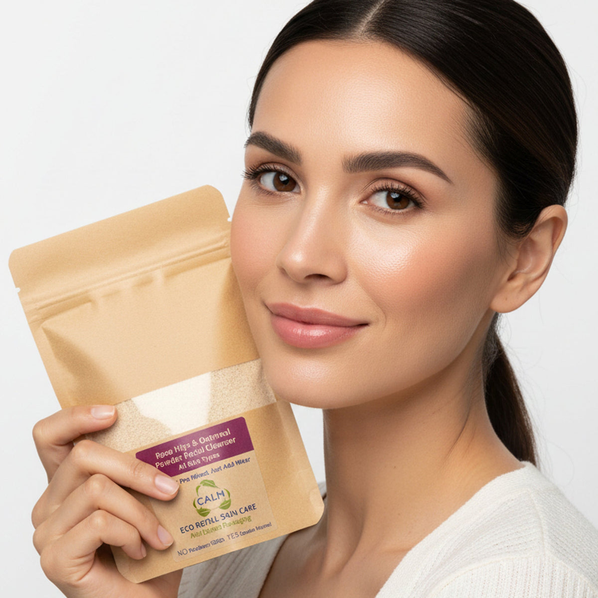 Eco REFILL - Rose Hips & Oatmeal Powder Facial Cleanser