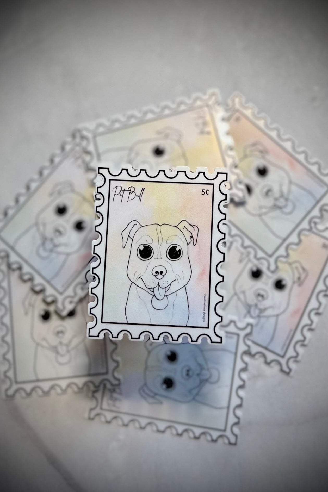 Stamp Stickers