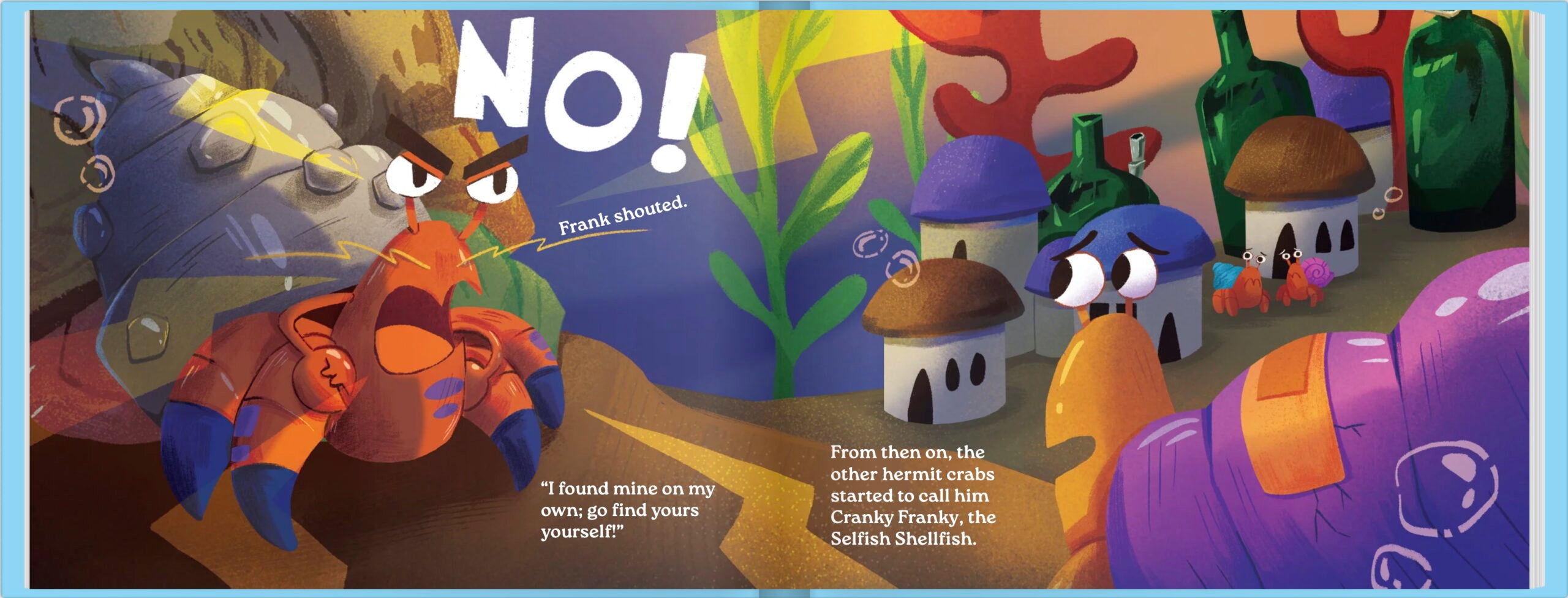 Cranky Franky; The Selfish Shellfish