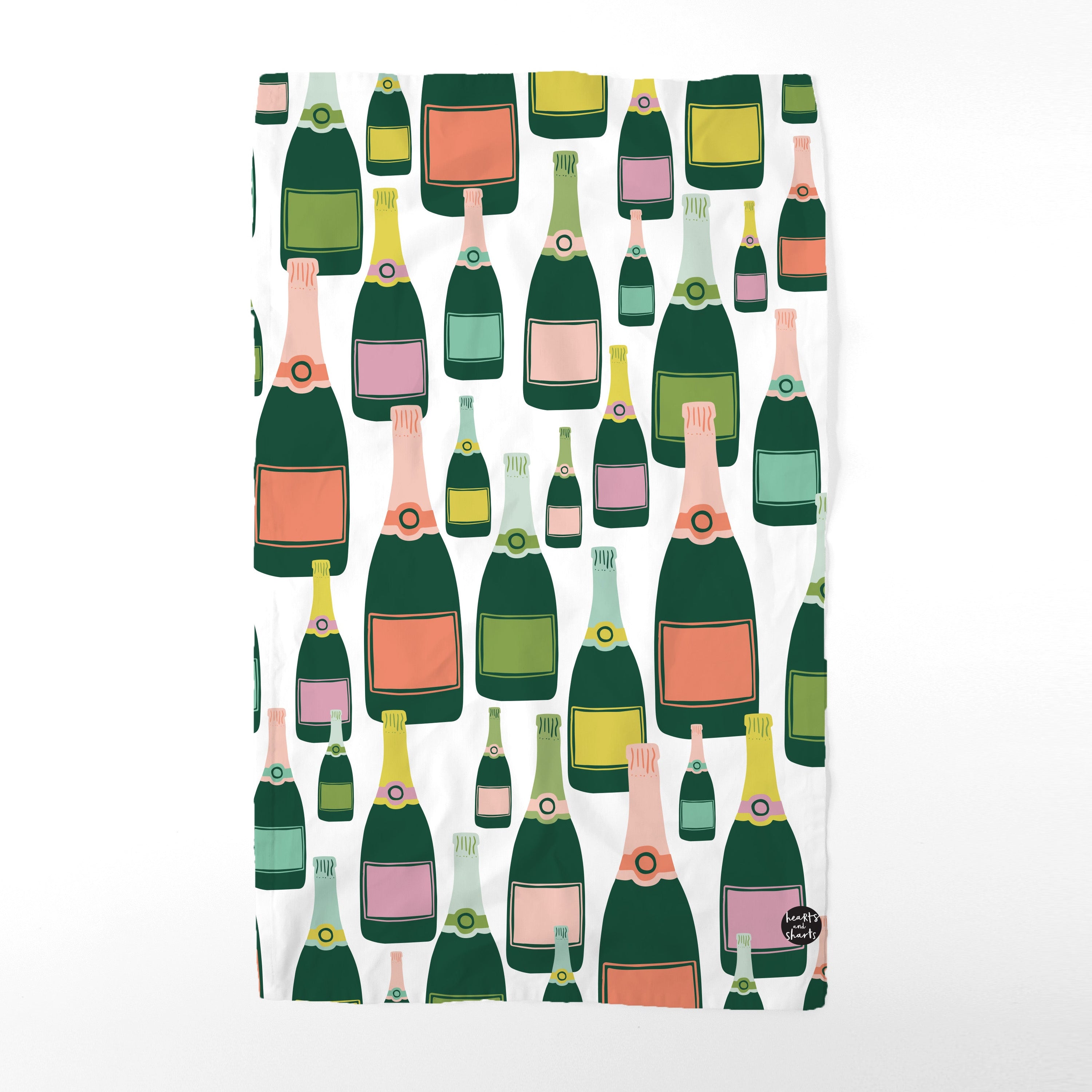 Cotton Kitchen Towels - Sustainable, Absorbent, Quick-Dry, 100% Cotton, Hand-Drawn Original - NO AI