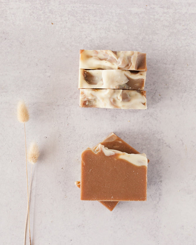 Handmade Cedar Citrus beer soap