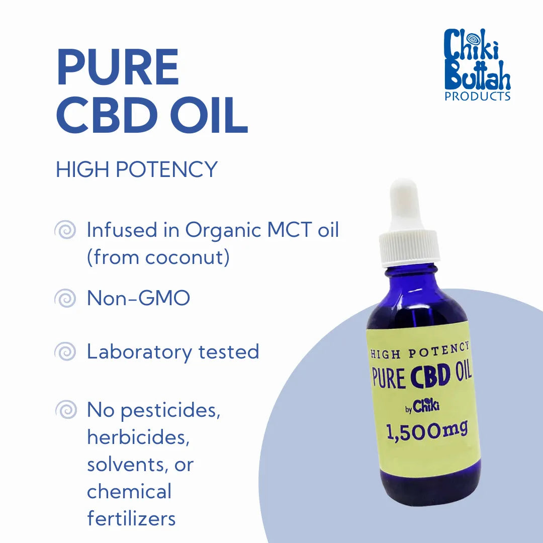 3000mg High Potency Pure CBD Oil by Chiki