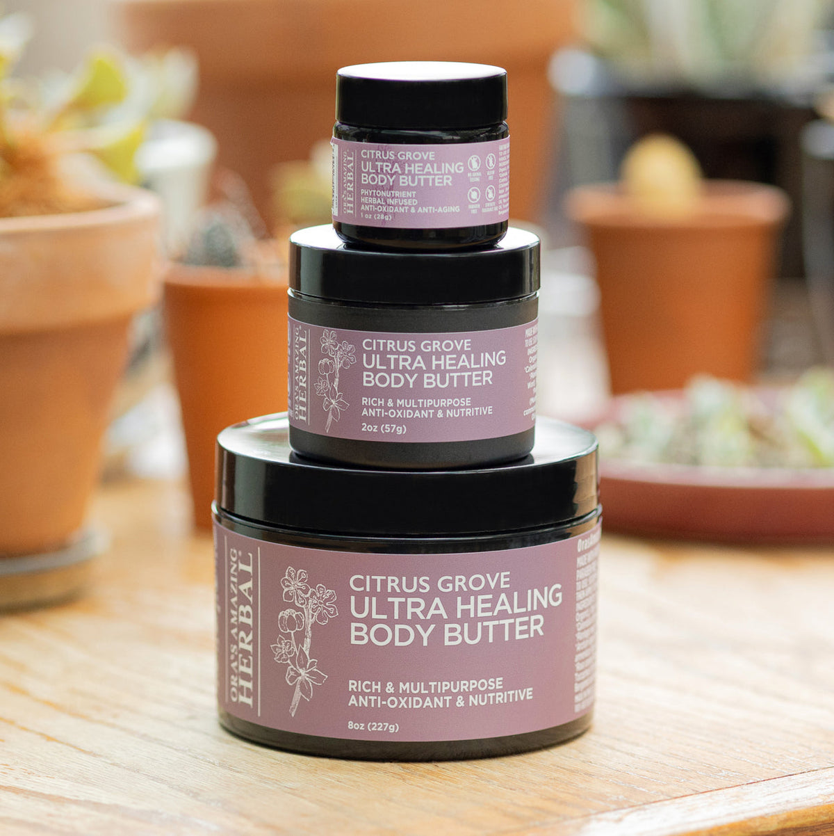 Ultra Healing Body Butter, Citrus Grove Marjoram
