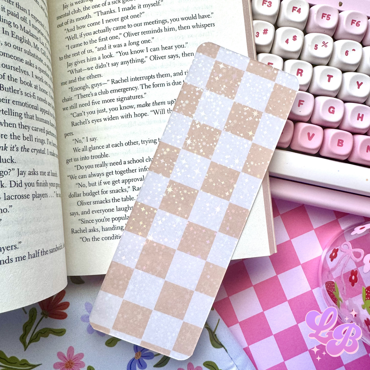 Summer Picnic Holographic Bookmark