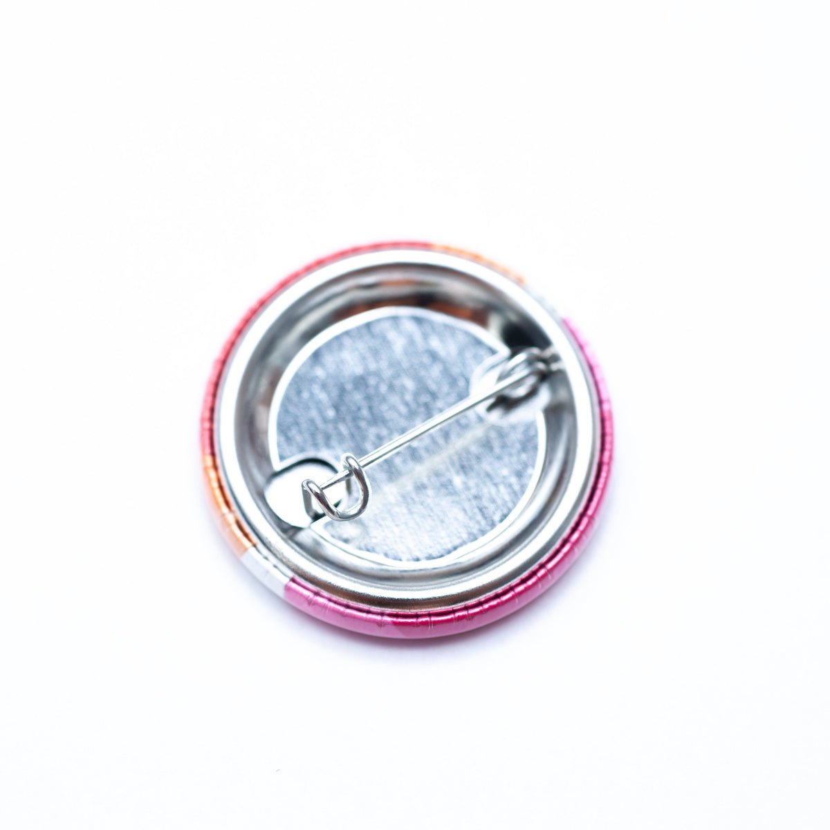 Lesbian pride flag button