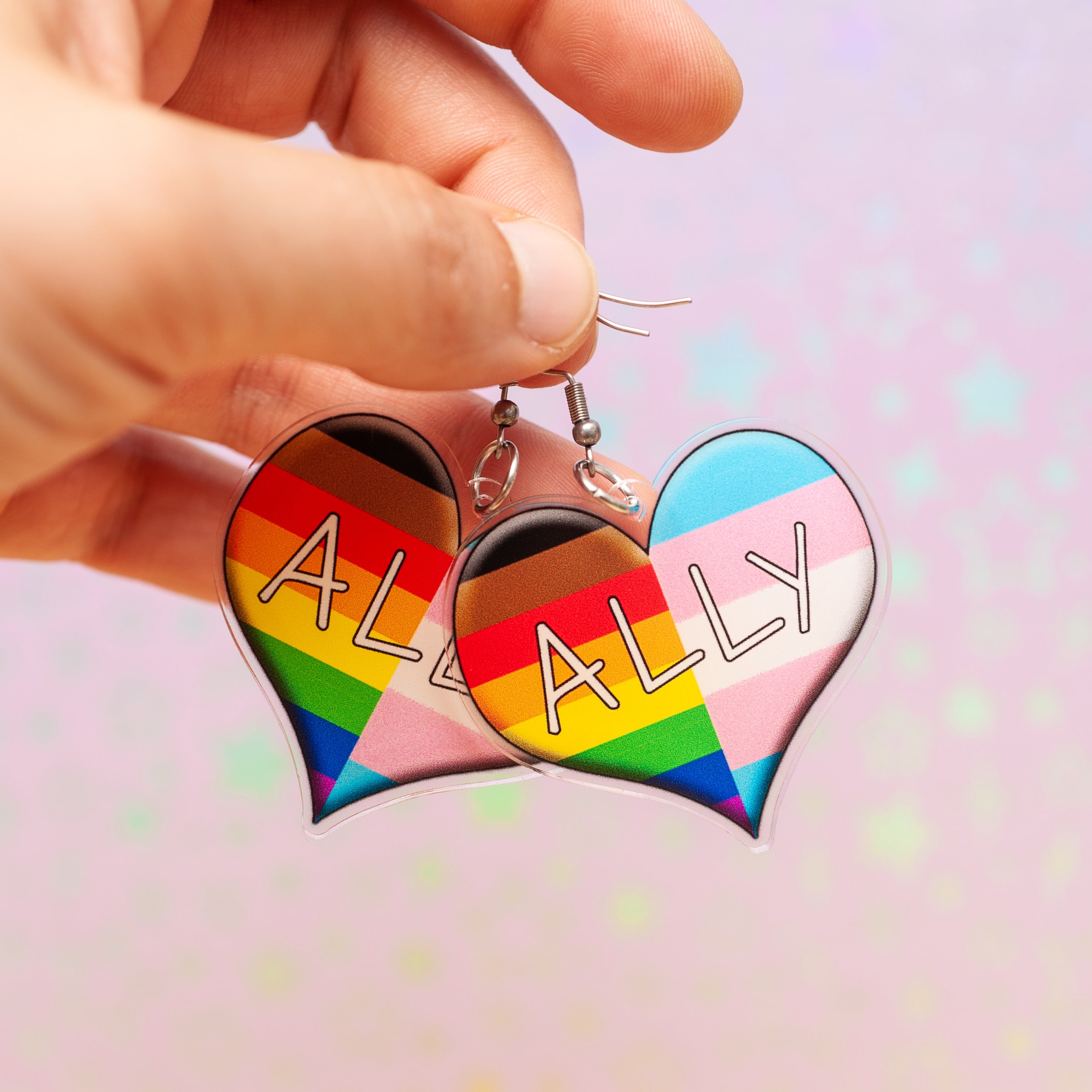 Ally acrylic earrings