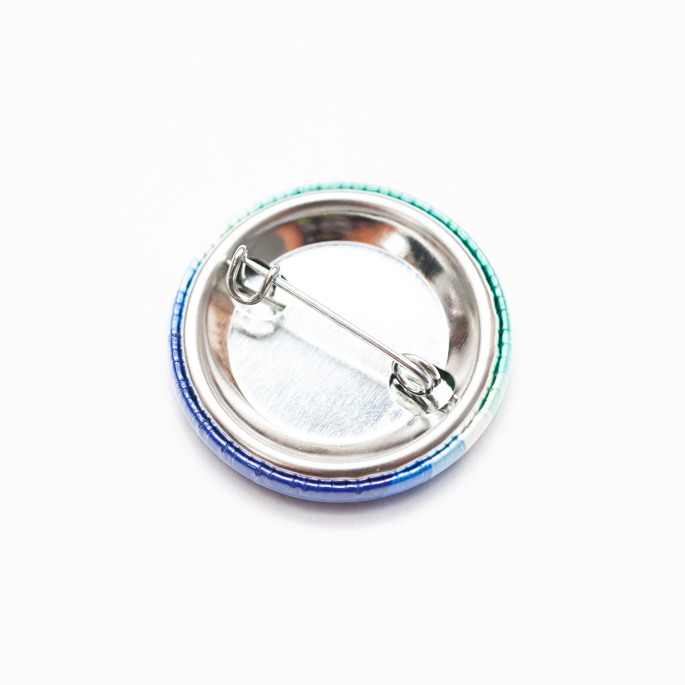 Gay men pride flag button