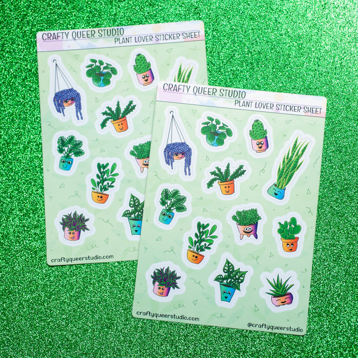 Plants sticker sheet