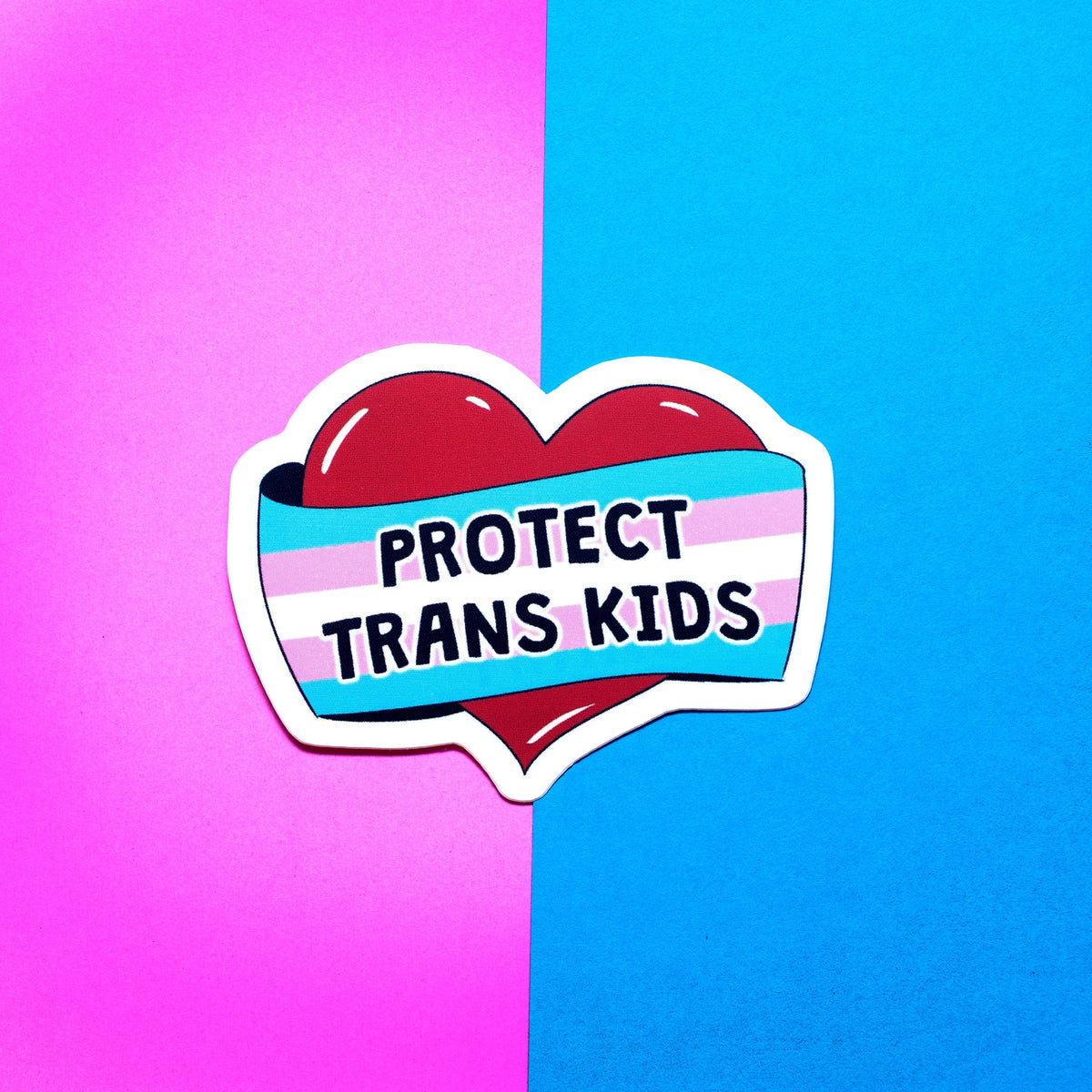 Protect Trans Kids sticker