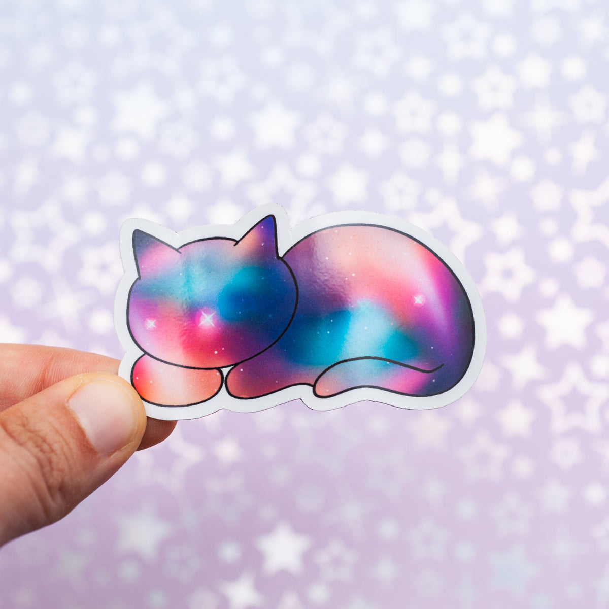 Galaxy Cat Magnet