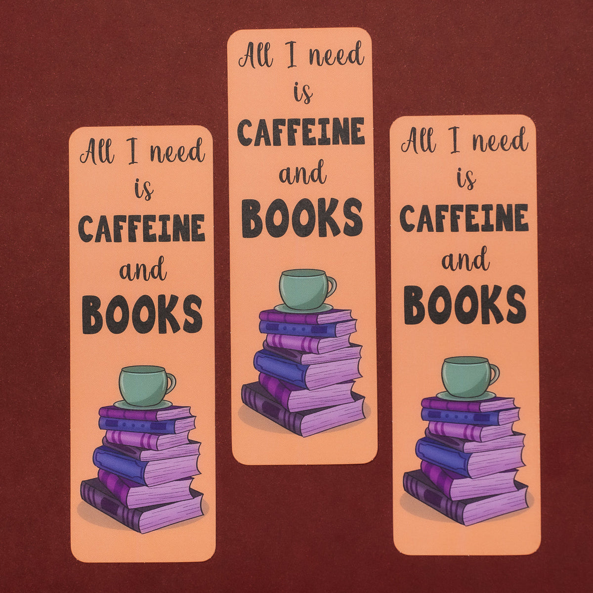 Caffeine and Books bookmark