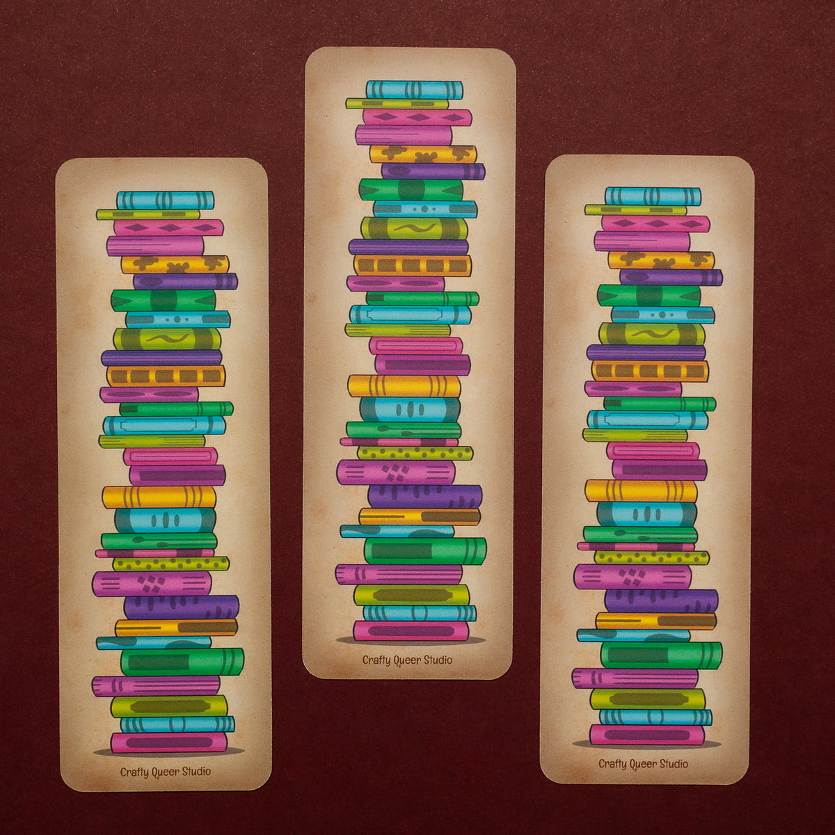 Book Stack bookmark