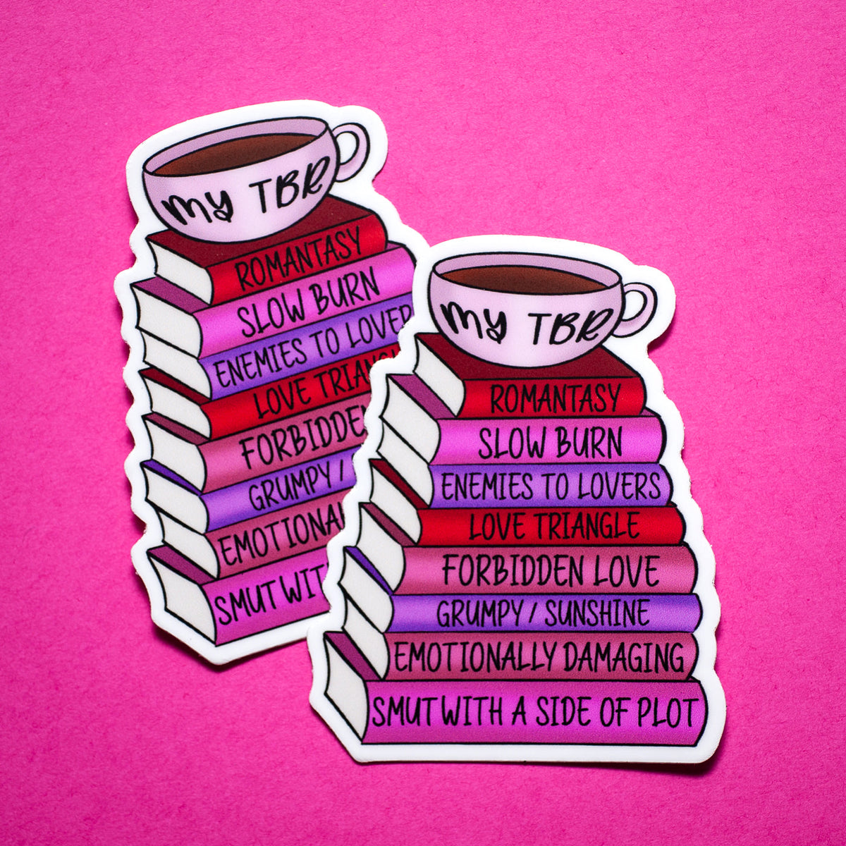 My TBR Romance sticker