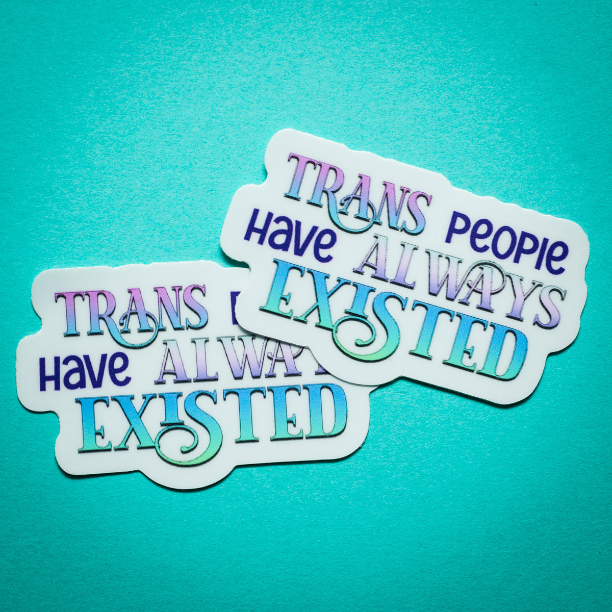 Trans People Have Always Existed sticker