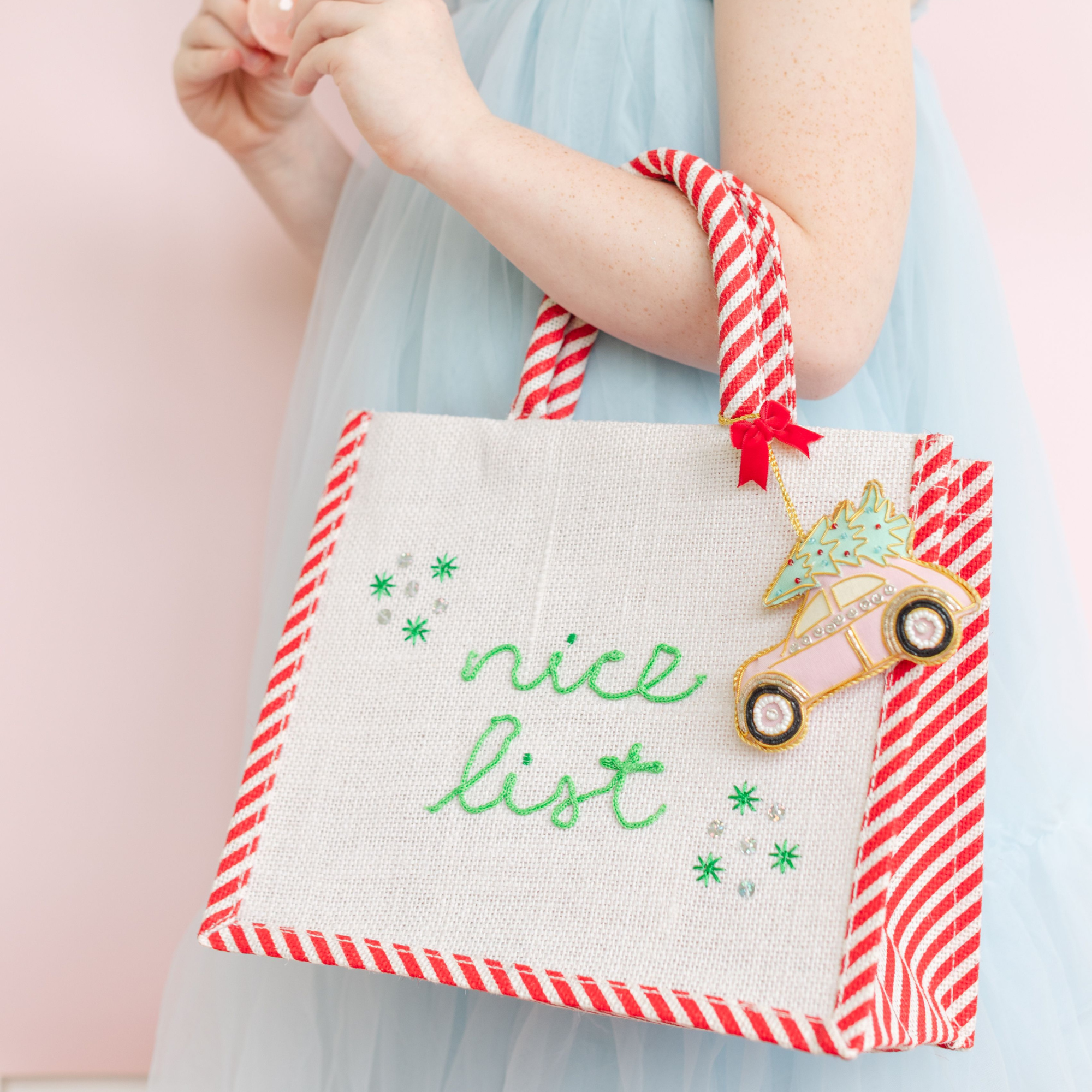 Naughty + Nice Small Tote - Nice, Daydream Society