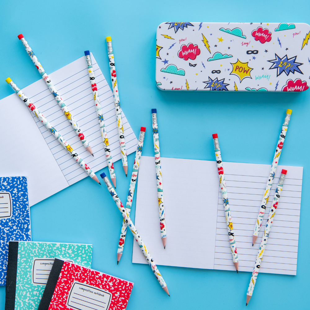 Superhero Pencil Set, Daydream Society