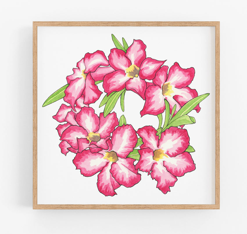 Desert Rose Print